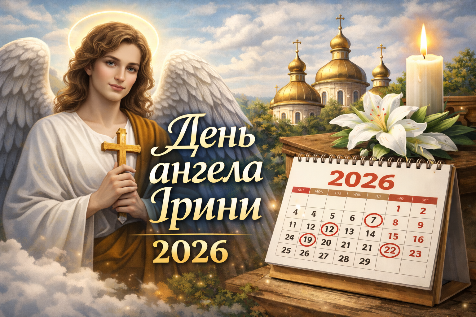 День ангела Ирины 2026 - Ukraine Daily
