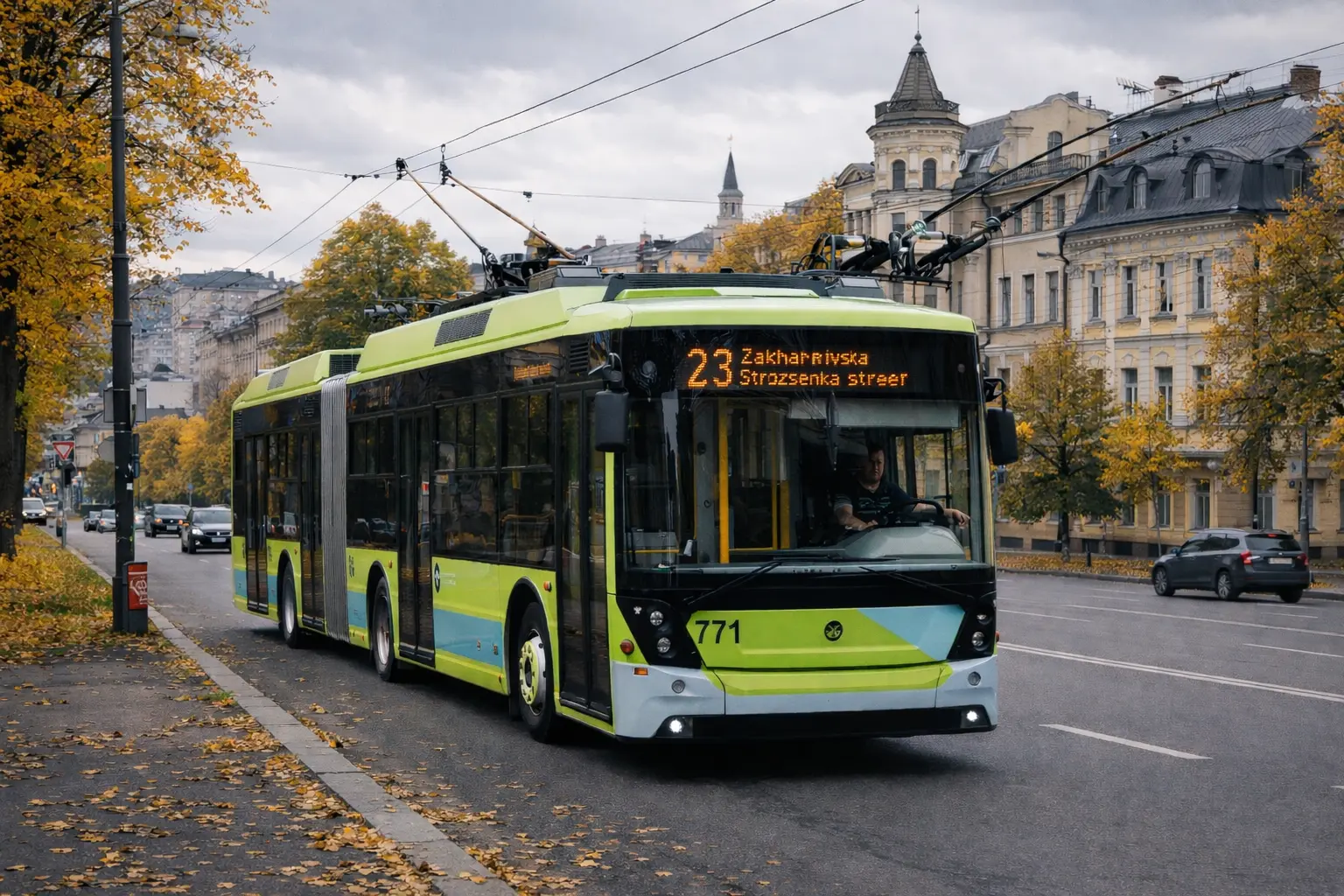 23 тролейбус Львів: маршрут, зупинки та актуальний розклад руху 2026