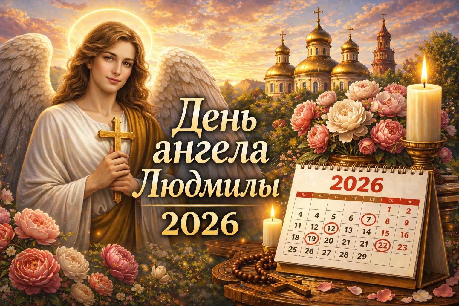 День ангела Людмилы 2026 - Ukraine Daily