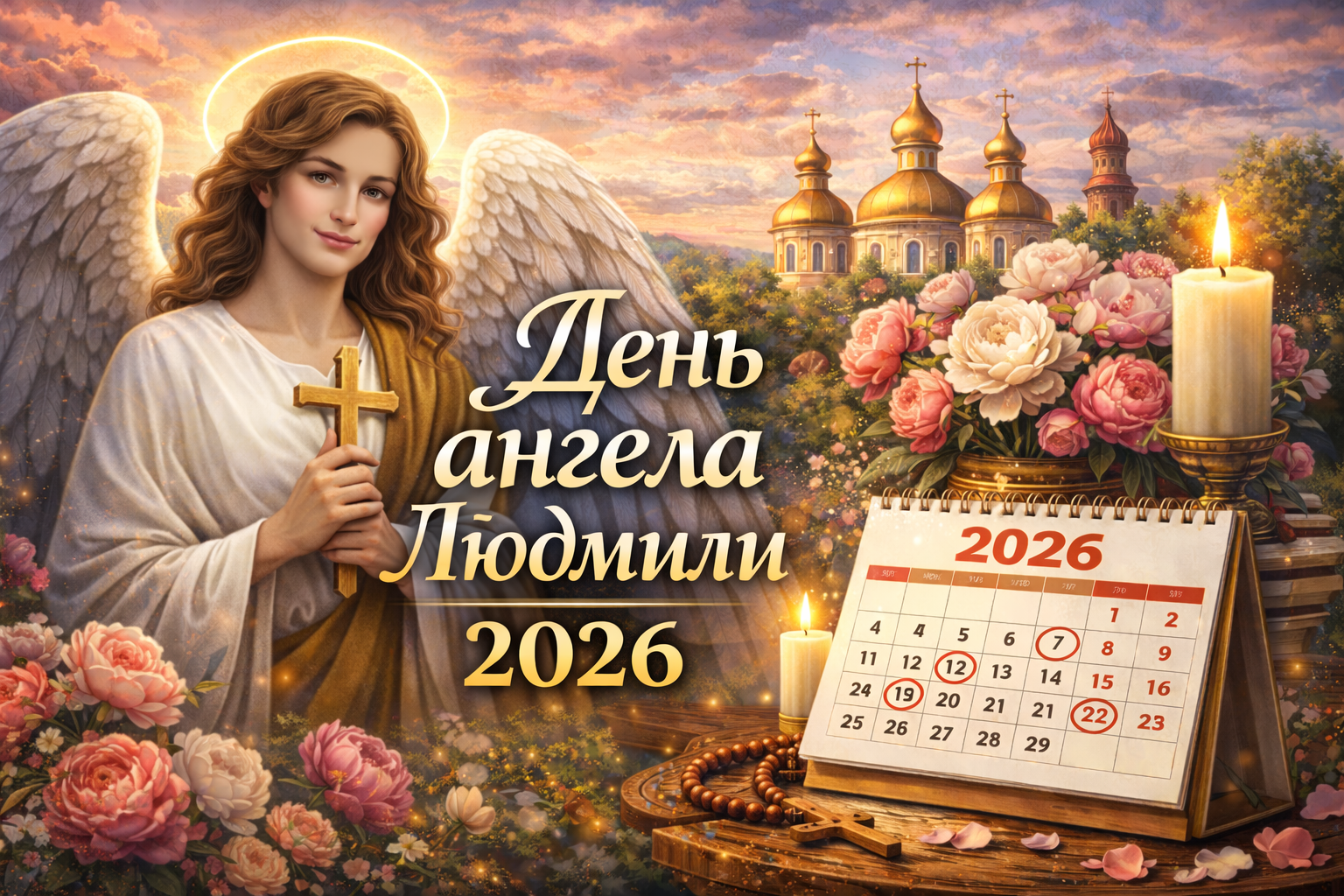 День ангела Людмили 2026 - Ukraine Daily