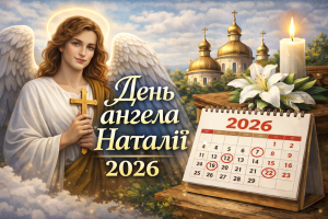 День ангела Наталії: дата, традиції та приклади привітань 2026