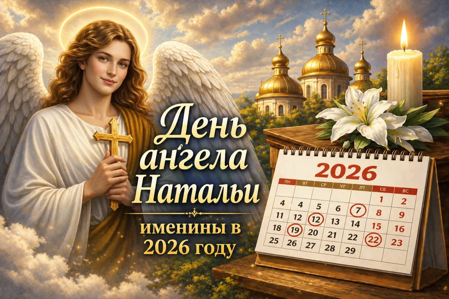 День ангела Натальи: дата, традиции и примеры поздравлений 2026 - Ukraine Daily