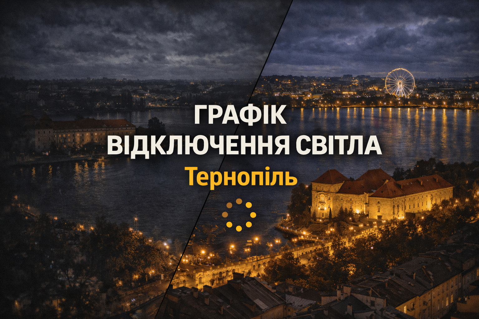 Графік відключень світла в Тернополі - Ukraine Daily