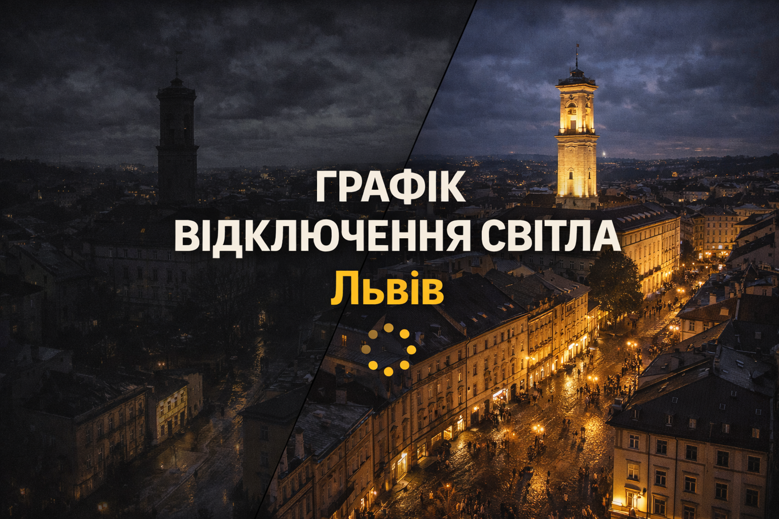 Графік відключень світла у Львові - Ukraine Daily