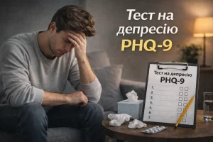Тест на депресію PHQ-9: 9 питань з результатами та рекомендаціями 2026