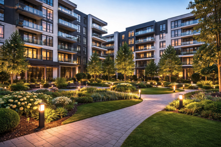 Найкращі компанії для благоустрою житлових комплексів у Києві