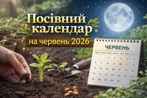 Посівний календар на червень 2026 року: що сіяти та коли в Україні