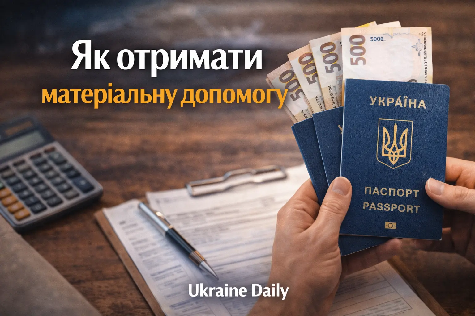 Як отримати матеріальну допомогу в Україні - Ukraine Daily