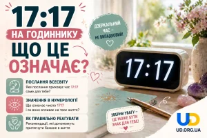 17:17 на годиннику: що означає цей час у нумерології, психології та ангельській символіці