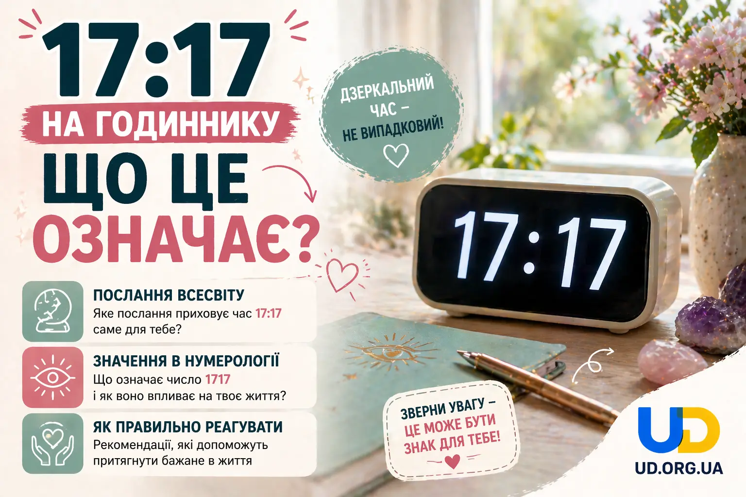 17:17 на годиннику: що означає цей час у нумерології - Ukraine Daily