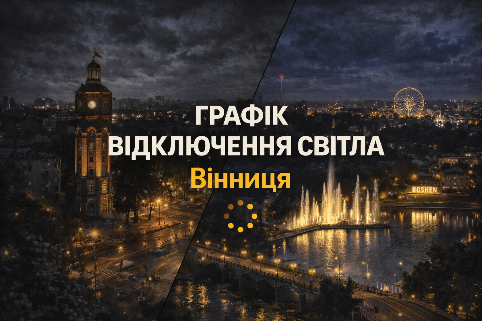 Графік відключень світла у Вінниці - Ukraine Daily