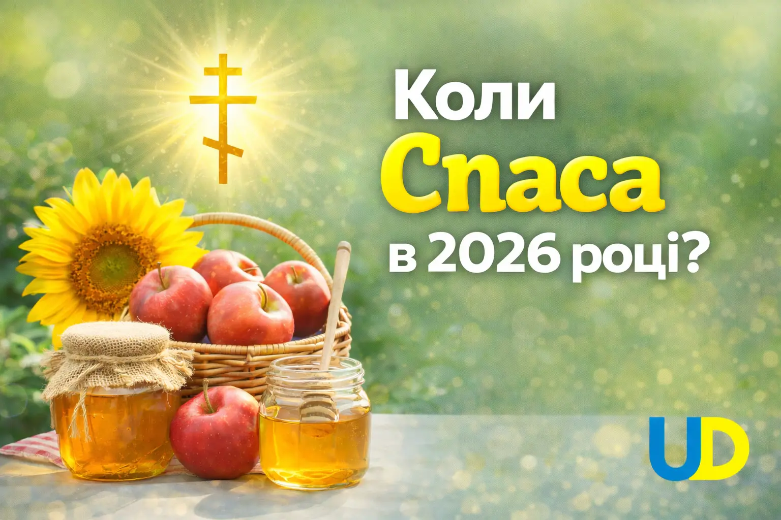 Коли Спаса в 2026 році: дати Медового, Яблучного та Горіхового Спаса та традиції