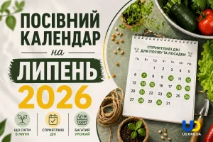 Посівний календар на липень 2026: що сіяти, коли і як у різних регіонах України