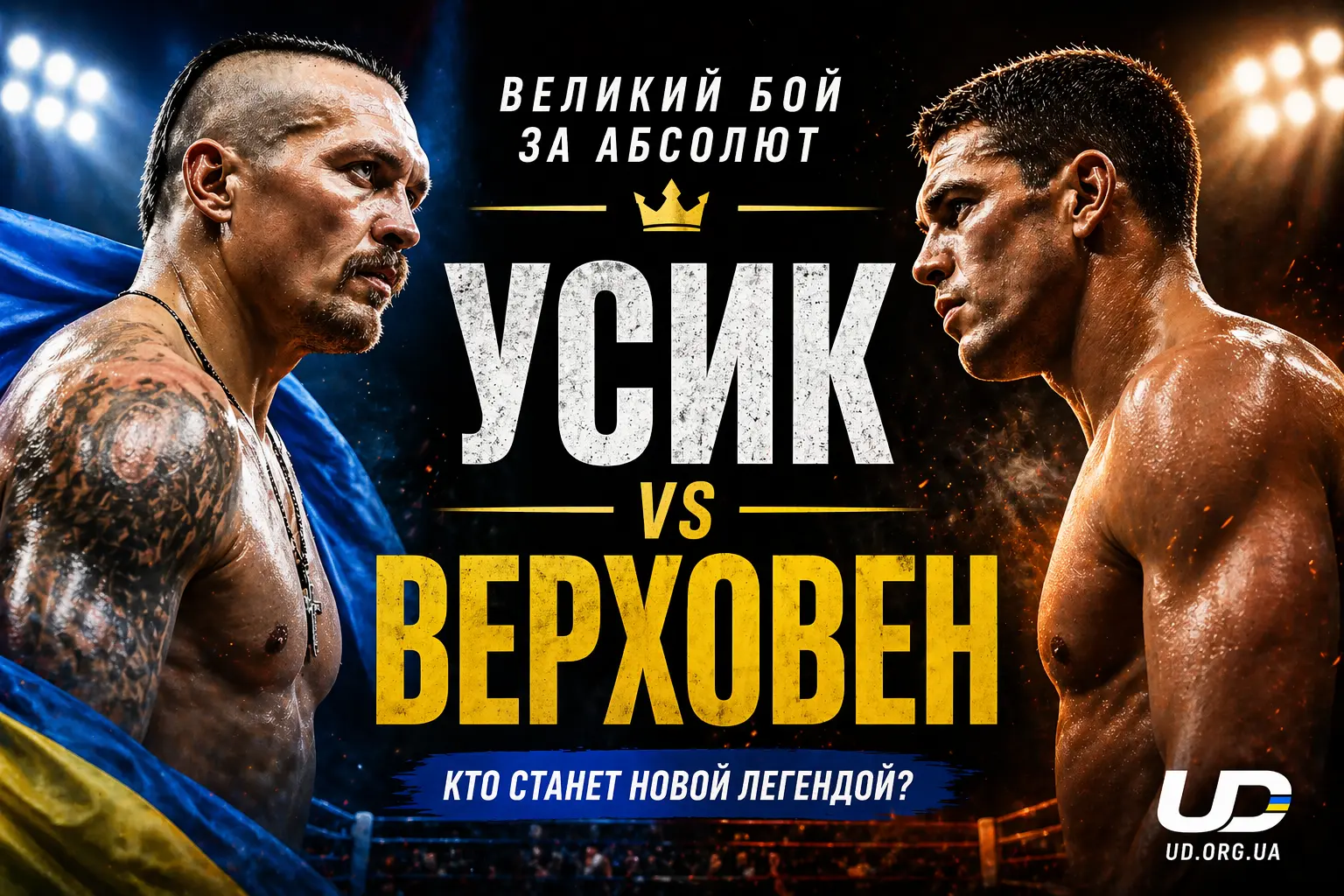 Усик – Верховен: 23 мая 2026 года в Египте - Ukraine Daily