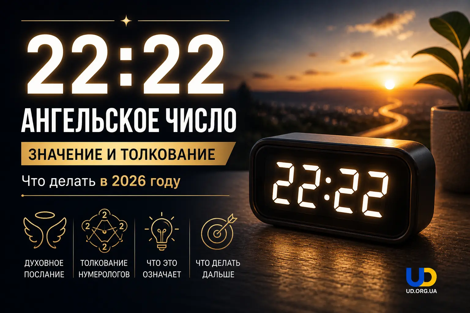 22:22 на часах: значение ангельского числа, толкования нумерологов и что делать в 2026 году - Ukraine Daily