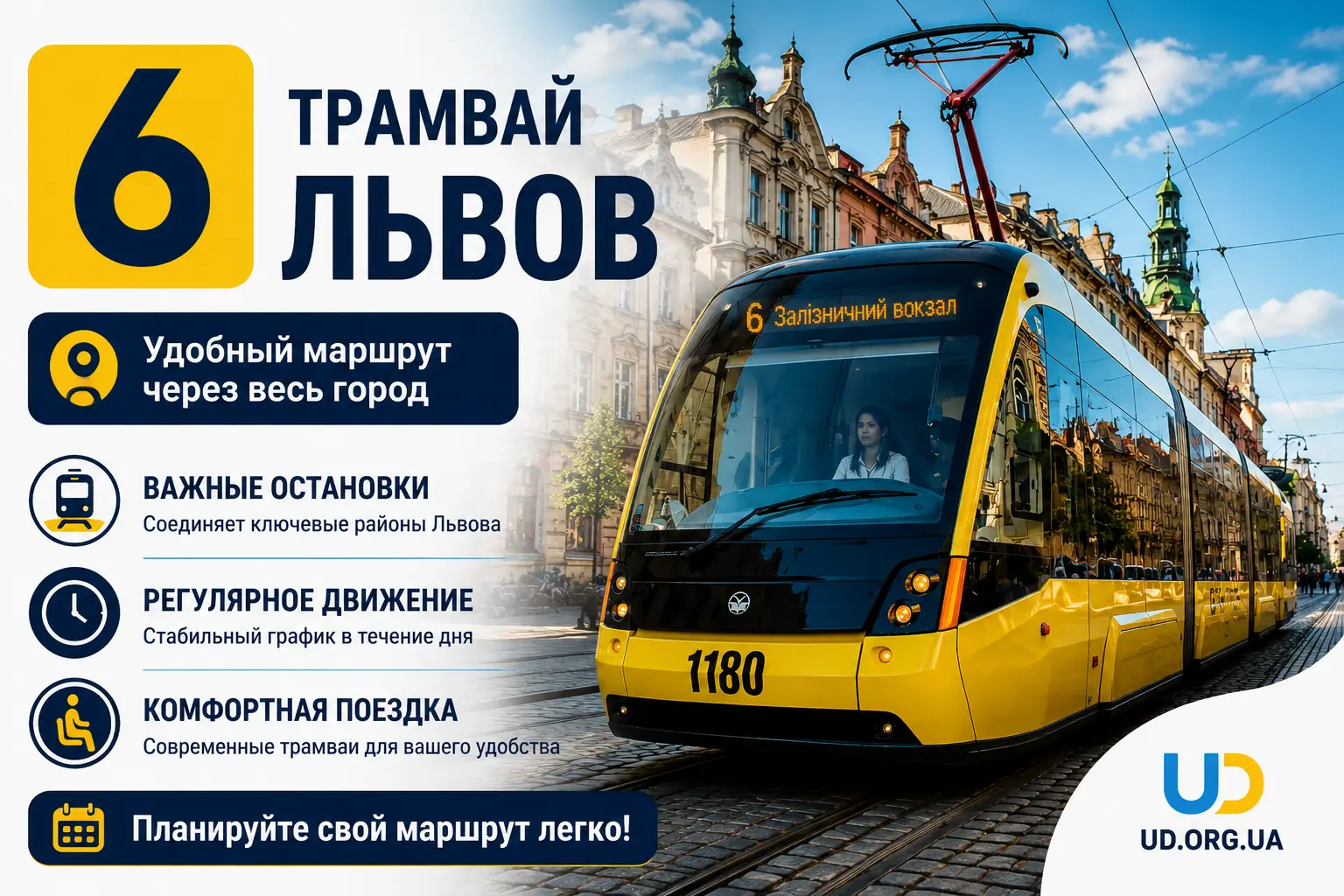 6-й трамвай во Львове: полный маршрут, актуальное расписание - Ukraine Daily