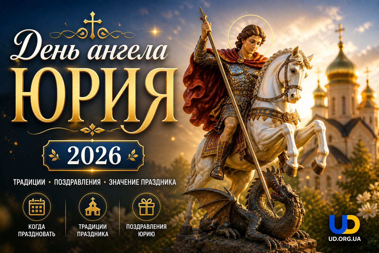 День ангела Юрия 2026 - Ukraine Daily