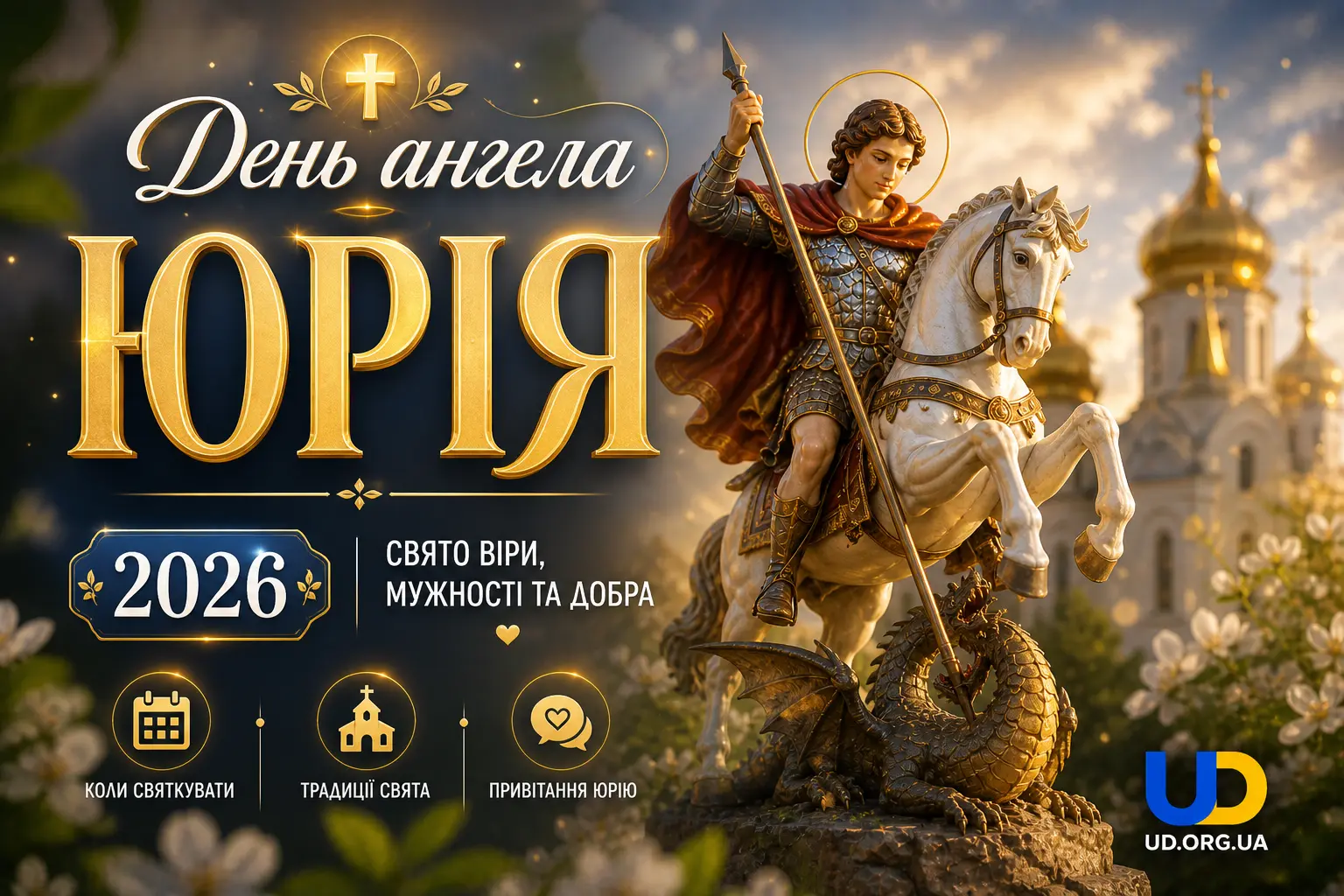 День ангела Юрія 2026 - Ukraine Daily