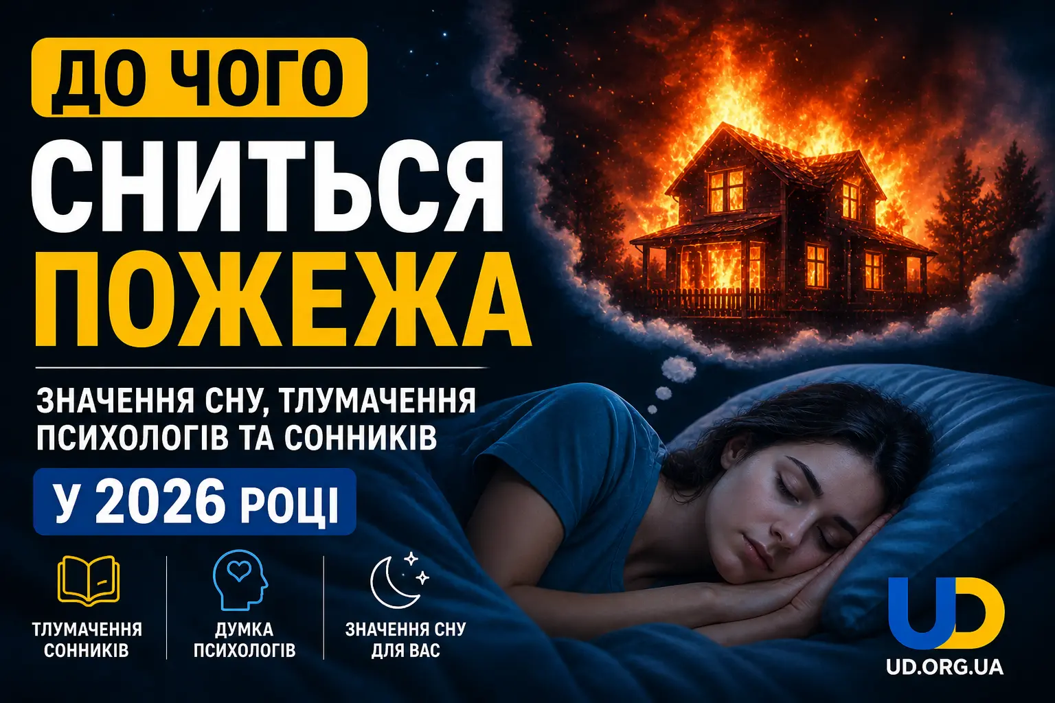 До чого сниться пожежа: значення сну, тлумачення психологів та сонників у 2026 році - Ukraine Daily