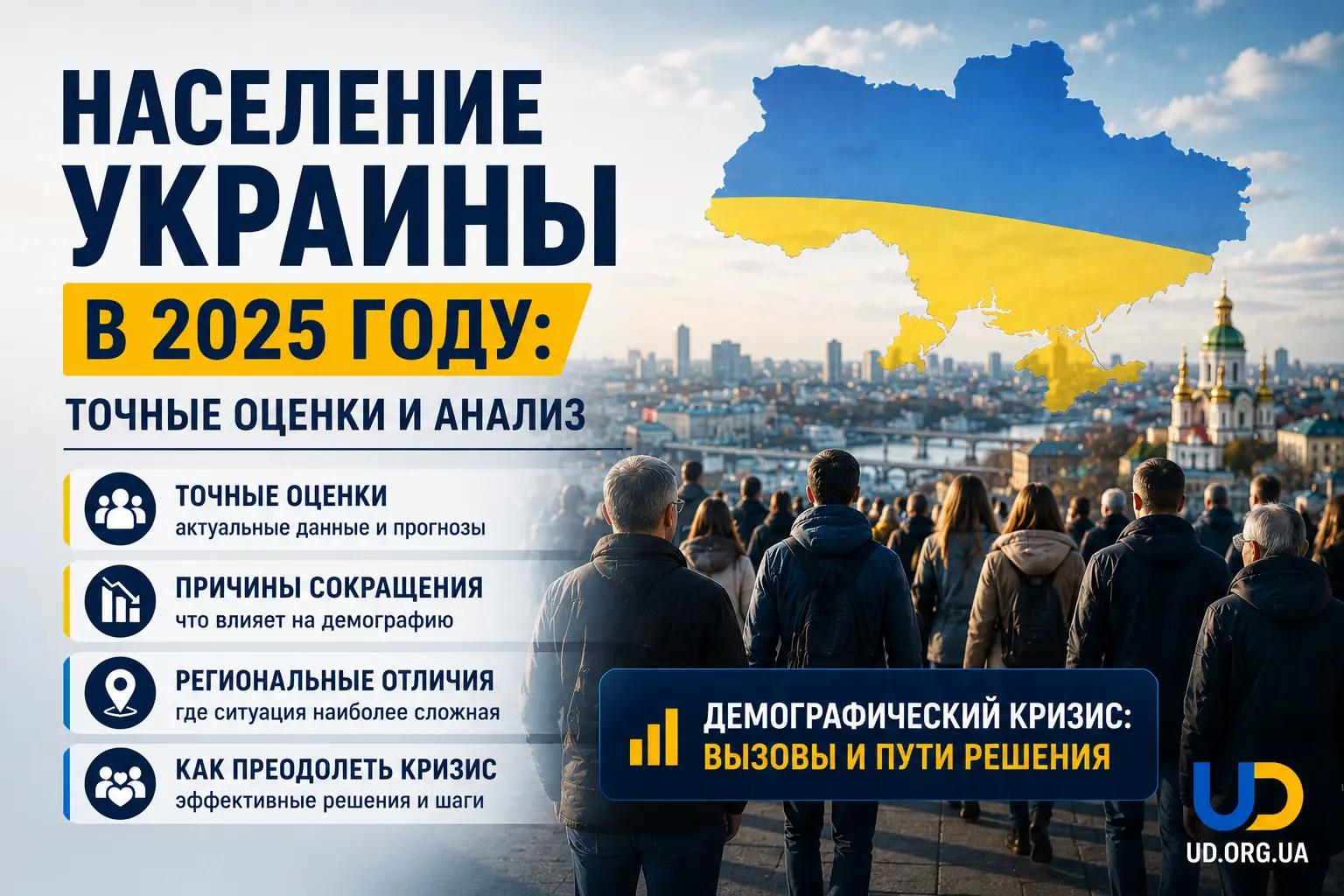 Население Украины в 2025 году - Ukraine Daily