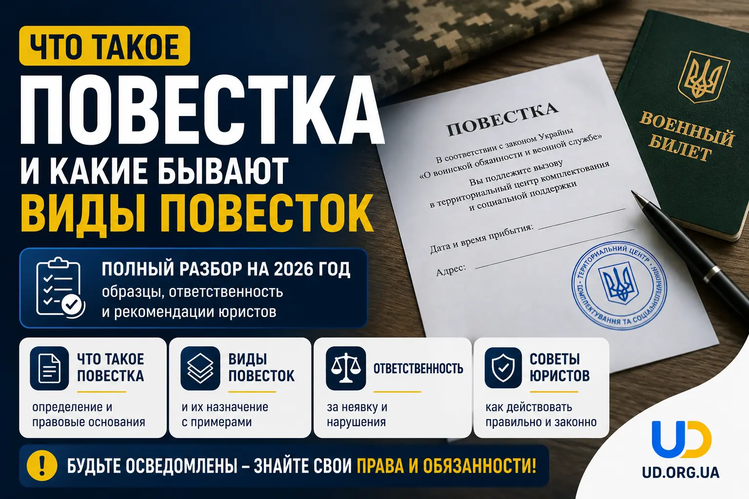 Что такое повестка и какие бывают виды повесток - Ukraine Daily