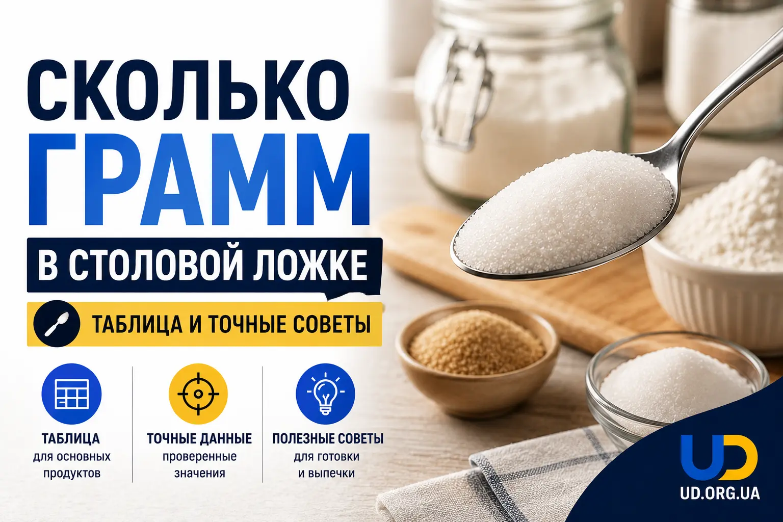 Сколько граммов в столовой ложке: таблица для основных продуктов и точные советы - Ukraine Daily