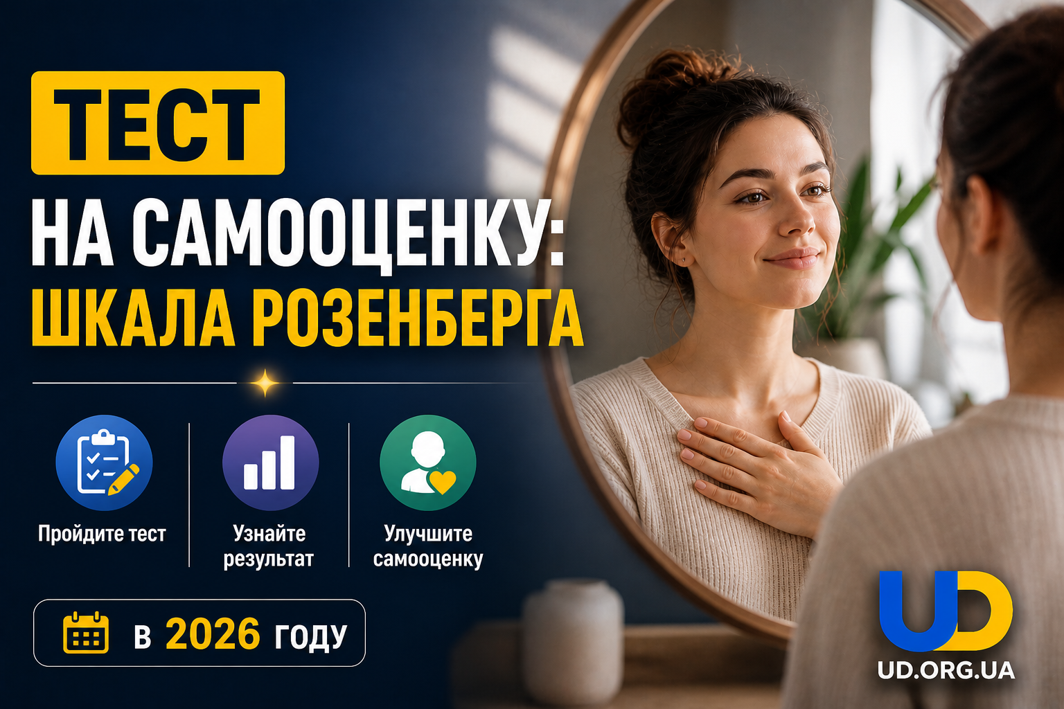 Тест на самооценку: шкала Розенберга - Ukraine Daily