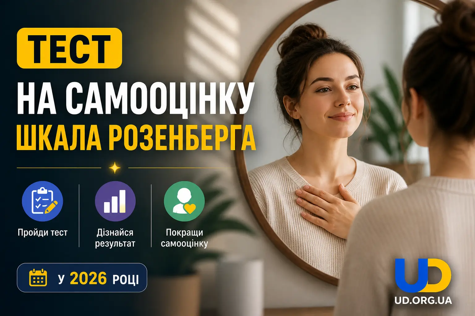 Тест на самооцінку: шкала Розенберга - Ukraine Daily