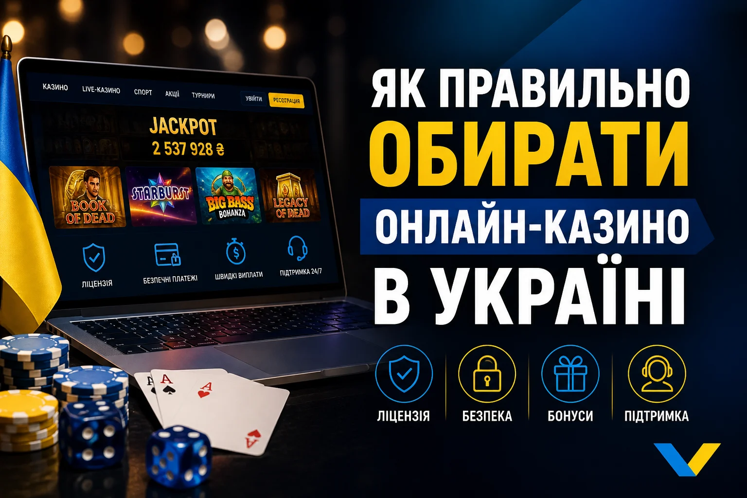 Як правильно обирати онлайн-казино в Україні: покроковий гайд