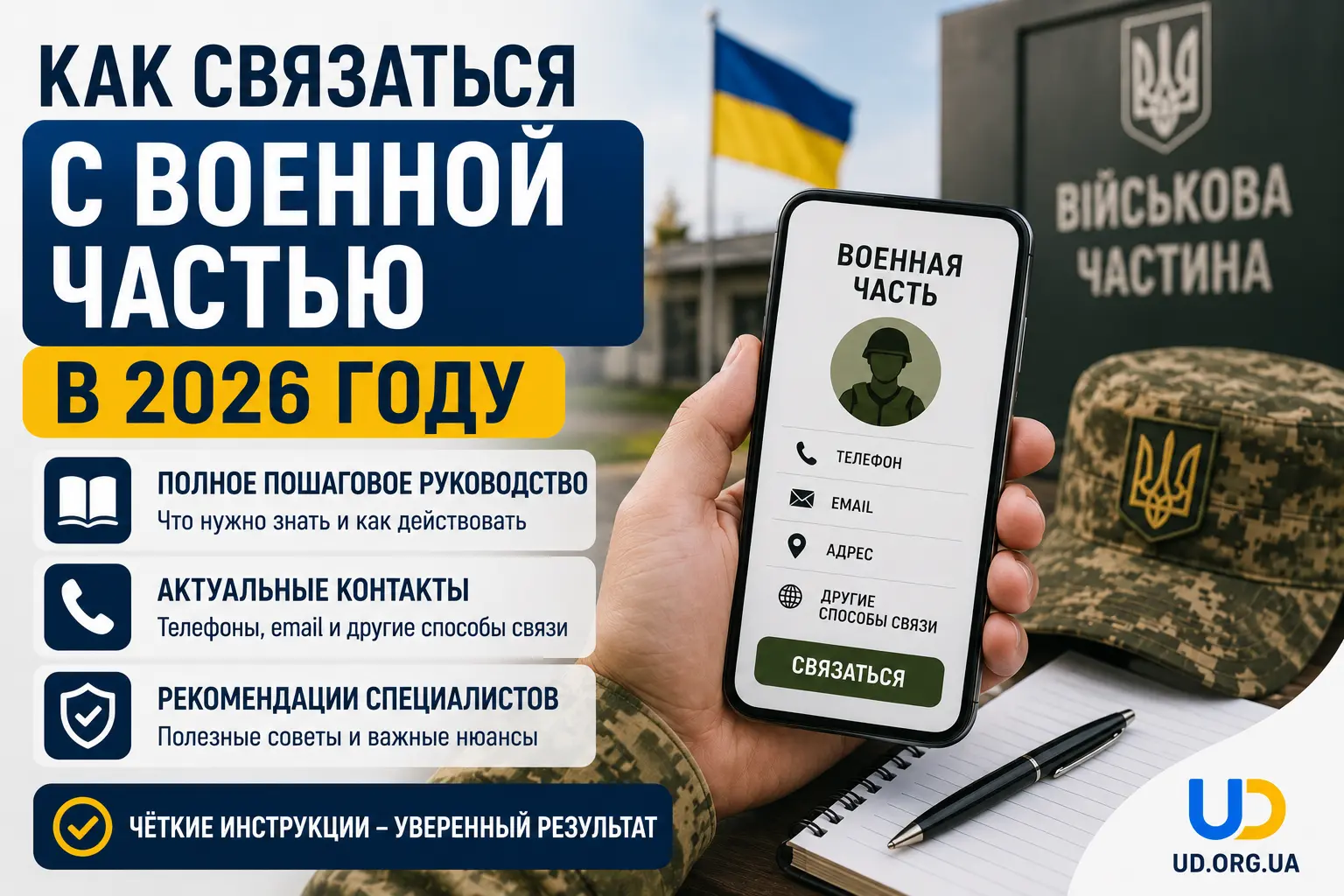 Как связаться с воинской частью: полное пошаговое руководство 2026 - Ukraine Daily