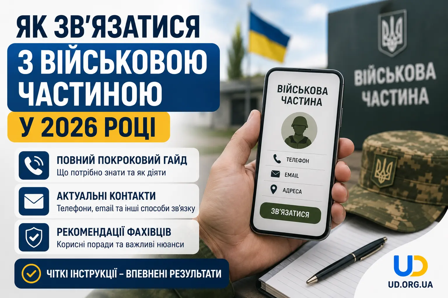 Як зв’язатися з військовою частиною: повний покроковий гайд 2026, актуальні контакти та рекомендації фахівців