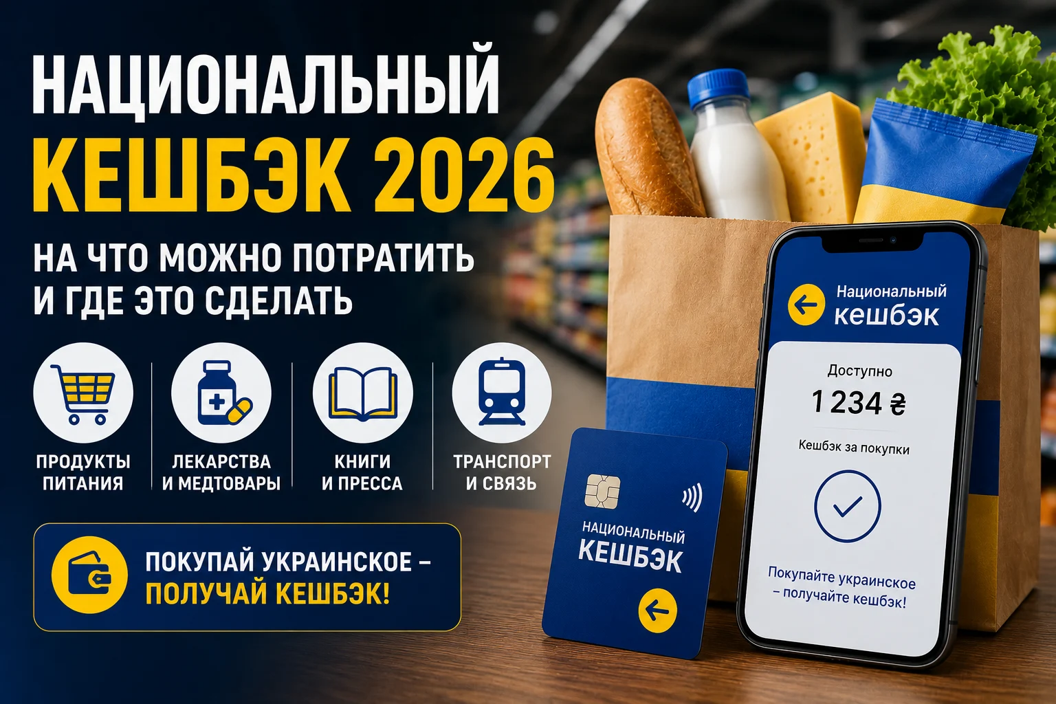 На что можно потратить национальный кэшбэк - Ukraine Daily