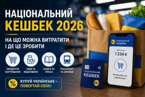 Національний кешбек 2026: на що можна витратити і де можна розрахуватися