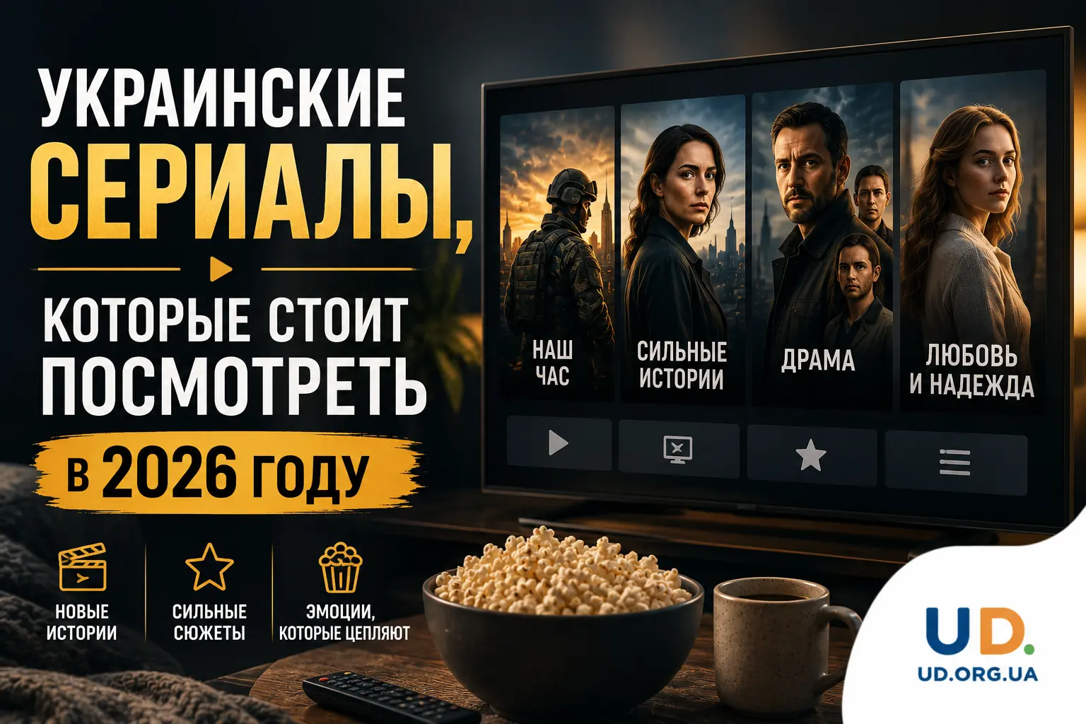 Украинские сериалы, которые стоит посмотреть в 2026 году - Ukraine Daily