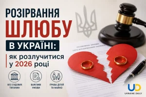 Розірвання шлюбу в Україні: як розлучитися у 2026 році
