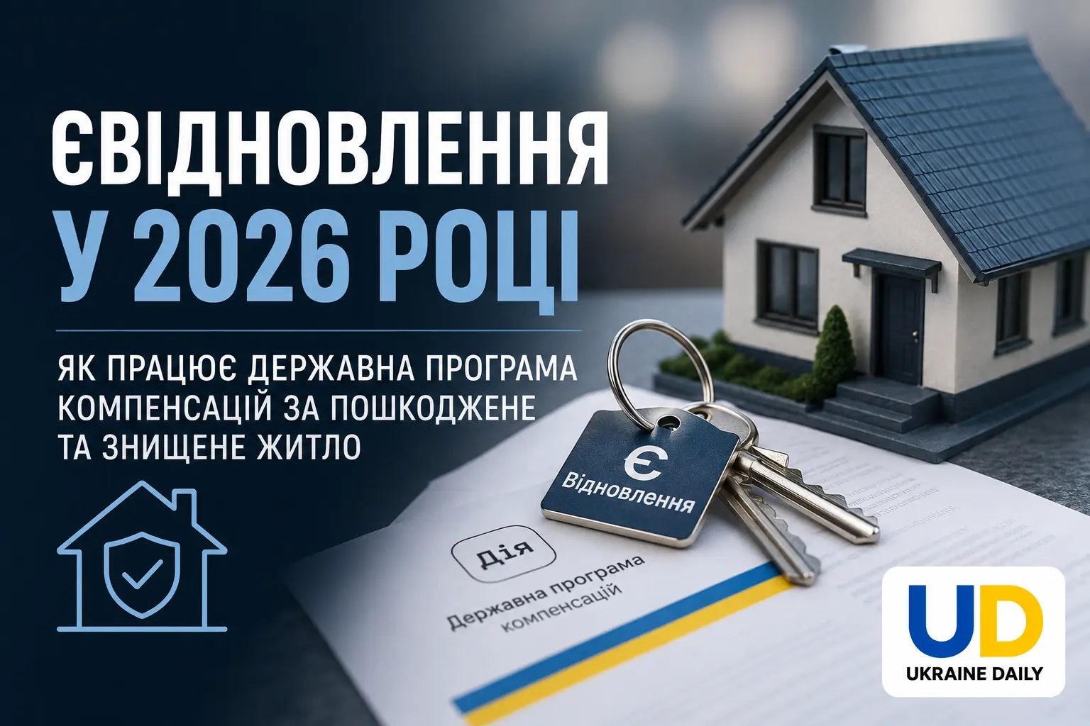 єВідновлення у 2026 році: як працює державна програма компенсацій за пошкоджене та знищене житло