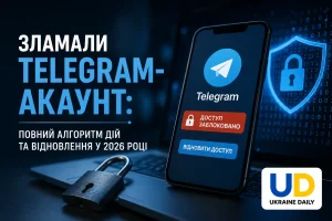 Зламали Telegram-акаунт: повний алгоритм дій та відновлення у 2026 році